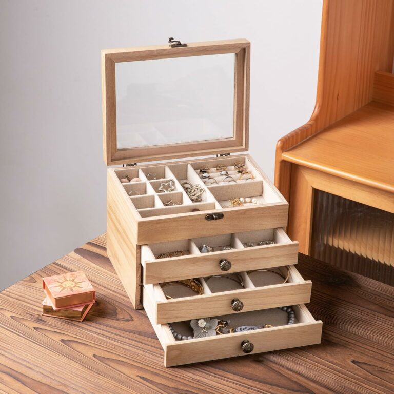 Frebeauty Wooden Jewelry Box Review