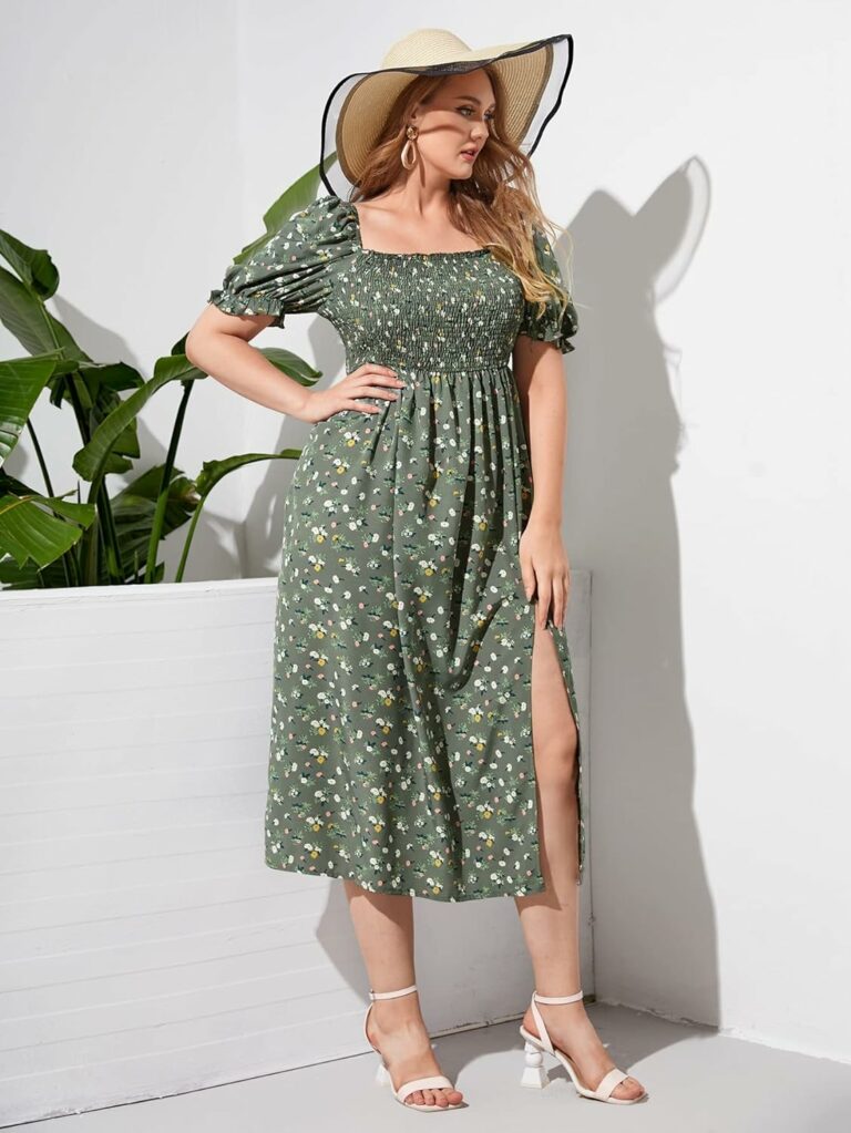 MakeMeChic Women’s Plus Size Boho Casual Dress Review