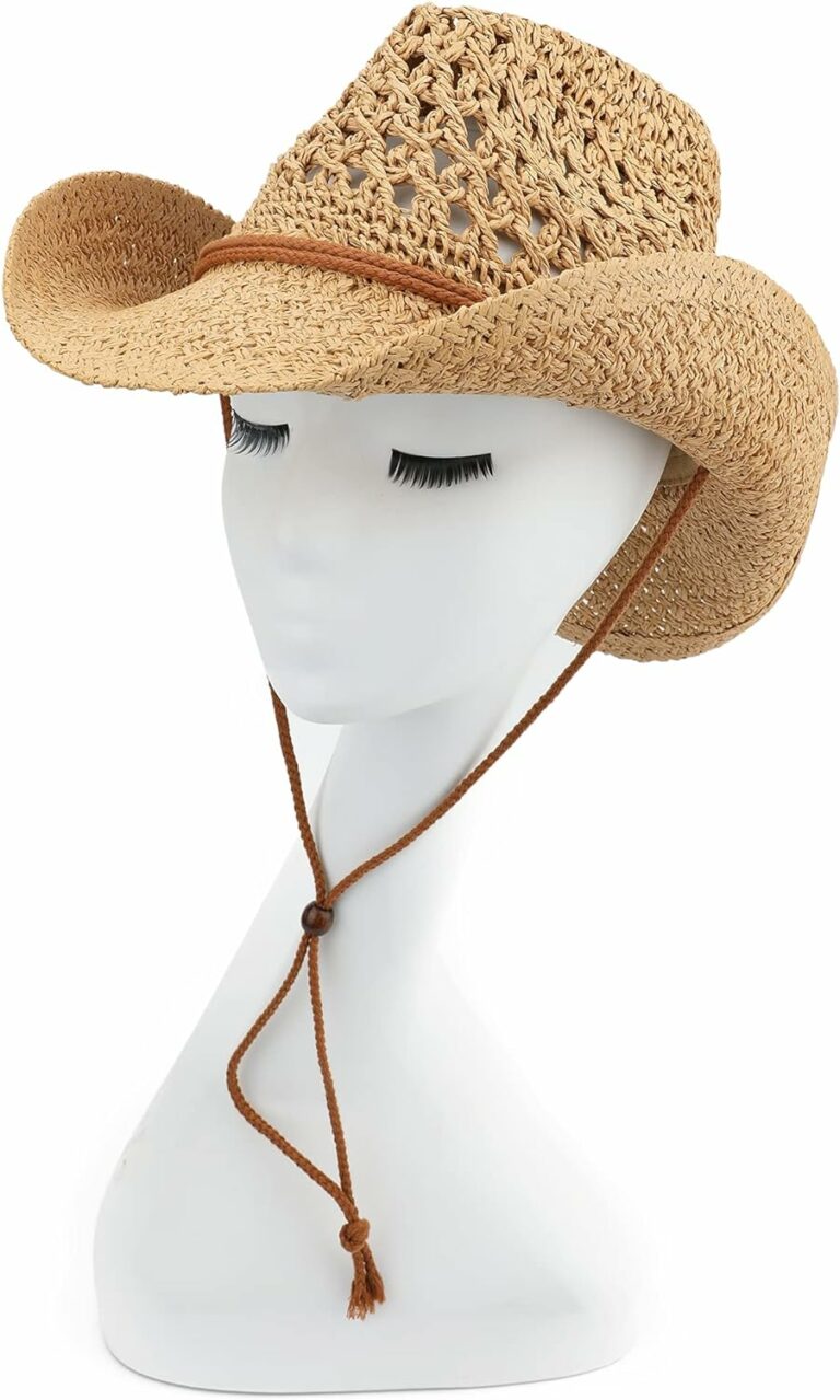 Melesh Adult Sun Straw Western Cowboy Hat Review
