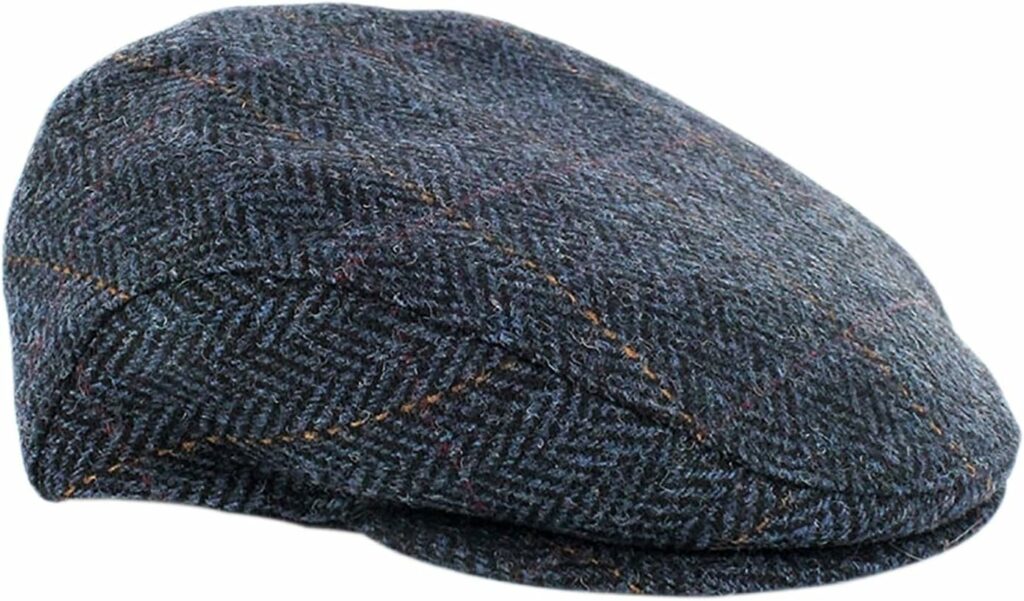 Mucros Weavers Irish Trinity Flat Cap for Men Newsboy Hat