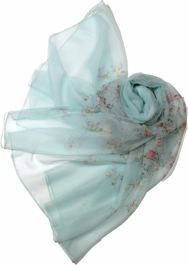 Shanlin Super Large Silk Feel Floral Scarves for Women in Gift Box