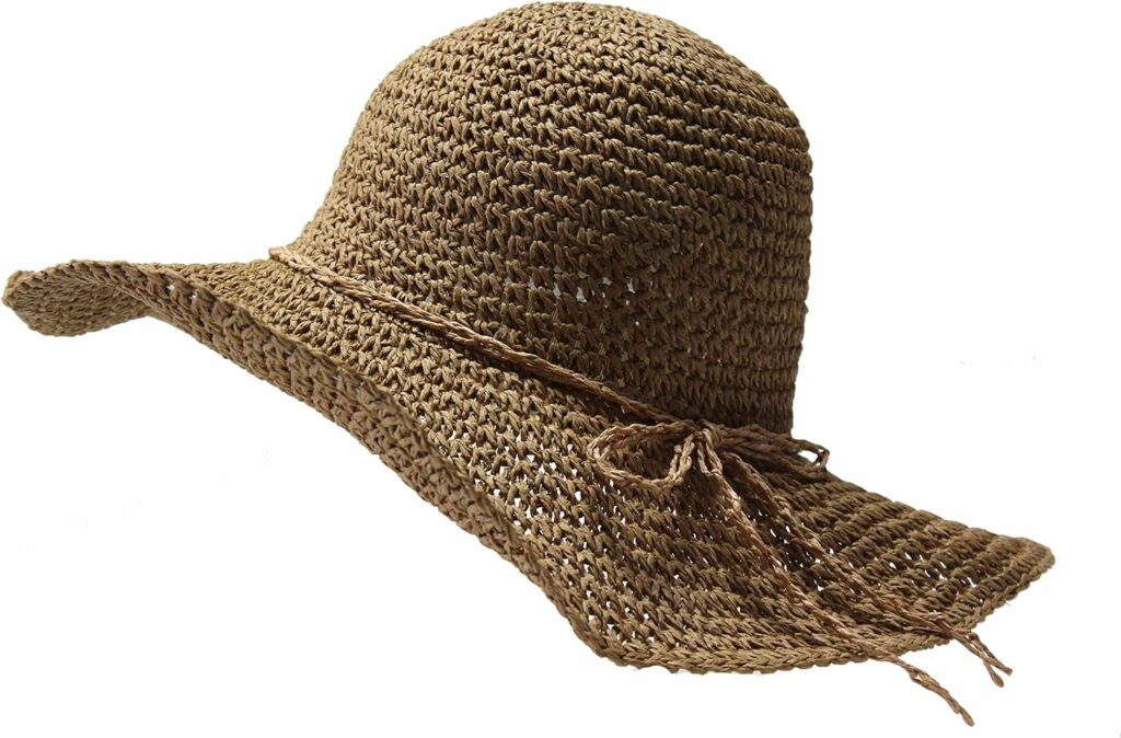 Women Fashion Summer Straw hat Sun hat Folding Travel Beach Cap