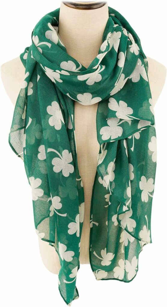 YOUR SMILE Ladies/Womens Lightweight Floral Print/Solid Color mixture Shawl Scarf For Spring Summer season