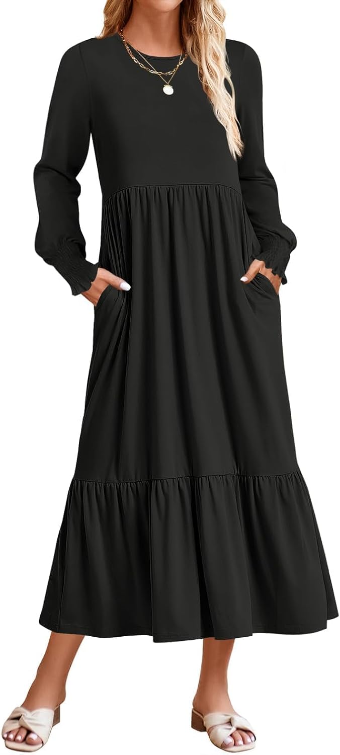 ZESICA Women’s Long Sleeve Dress Review